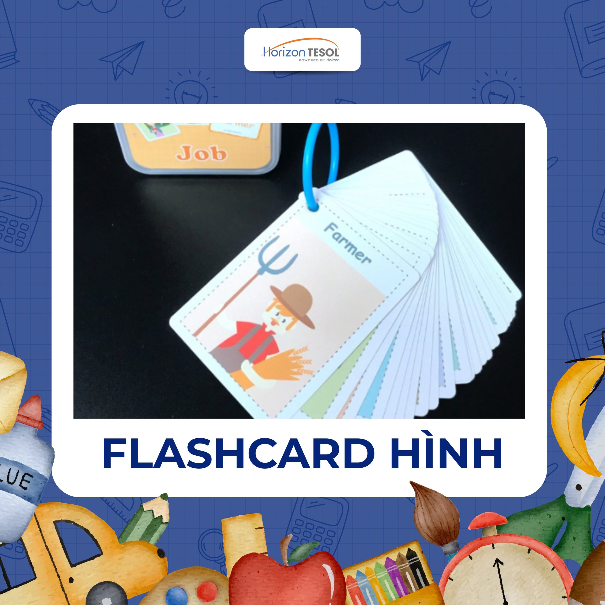 Chơi trò Snap với flashcard in hình