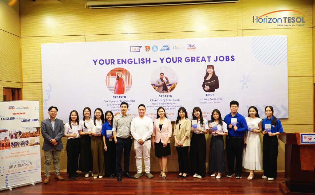 Kết thúc Workshop "YOUR ENGLISH - YOUR GREAT JOBS"