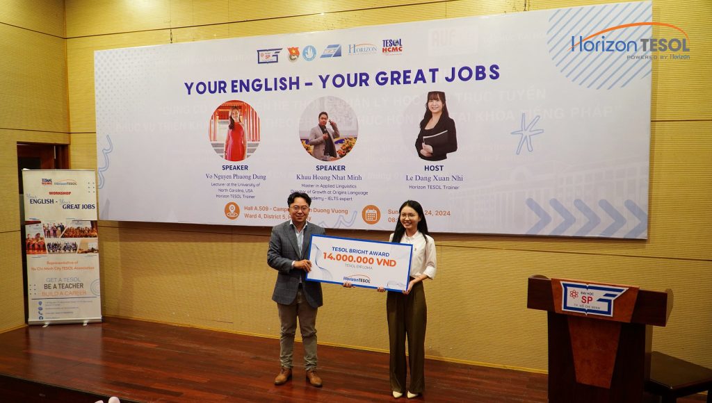 Bạn Bùi Nguyễn Minh An - Ngành Ngôn ngữ Anh (Học bổng 100% khoá TESOL Diploma) 