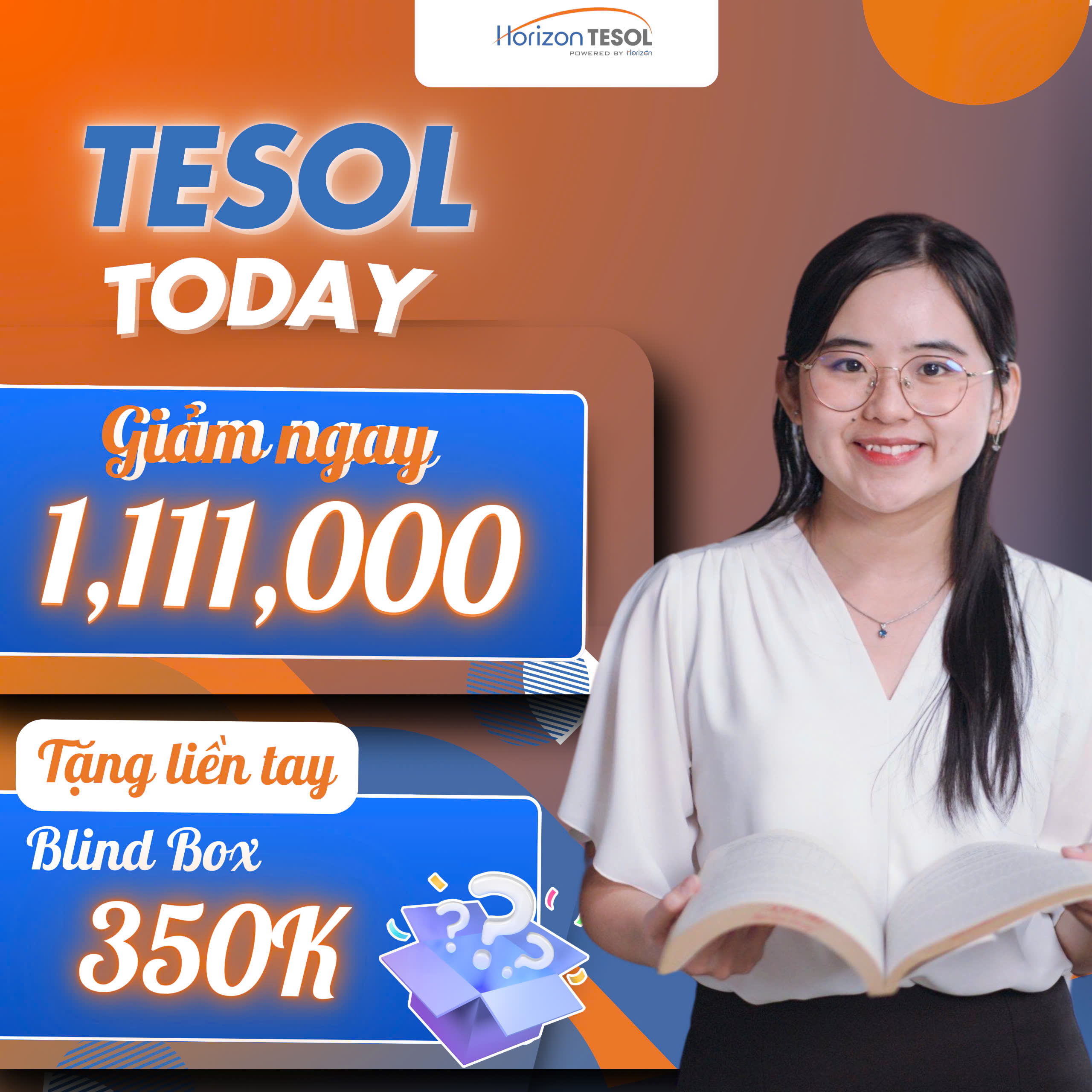 Giảm ngay 1111K và Tặng liền tay Blindbox 350k