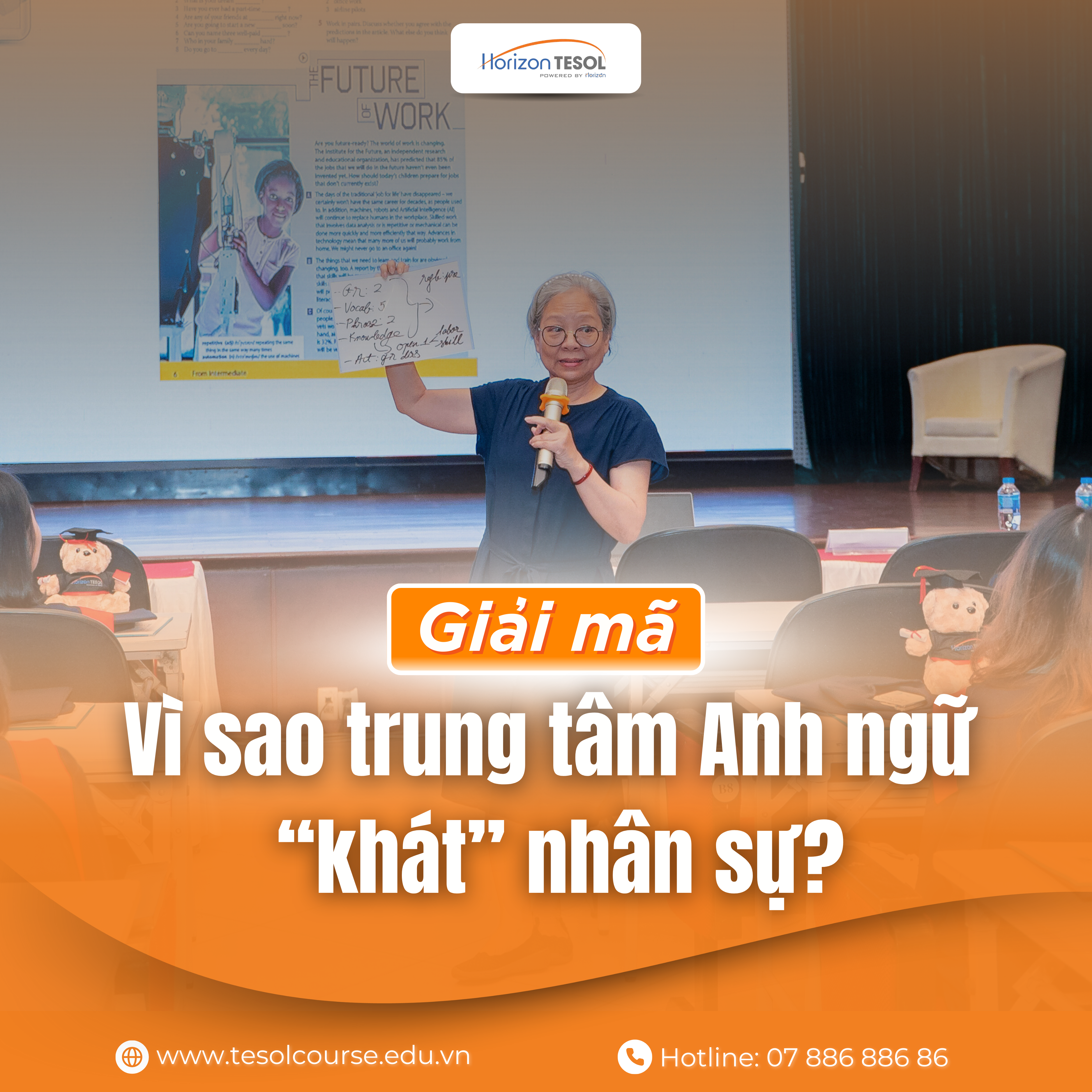 Vấn đề nhức nhối: Trung tâm Anh ngữ thiếu nhân sự chất lượng cao