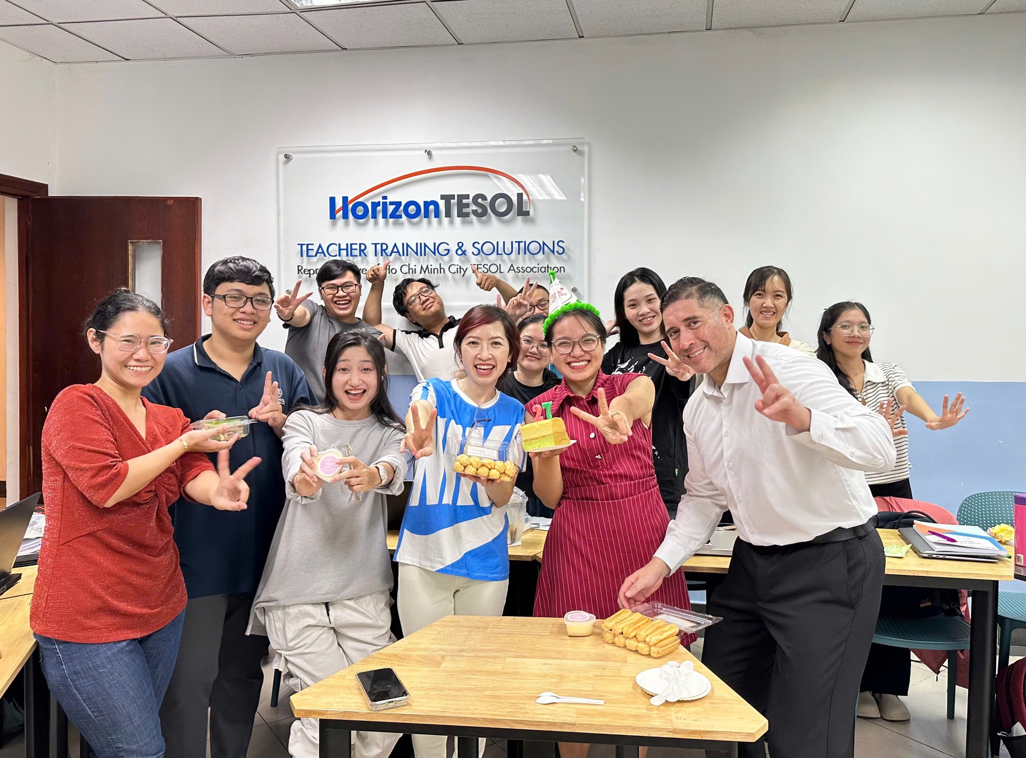 Không khí lớp học tại Horizon TESOL