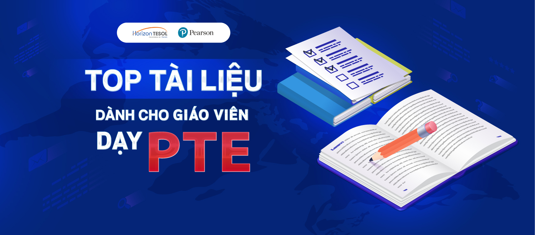 Top tài liệu dạy PTE dành cho giáo viên