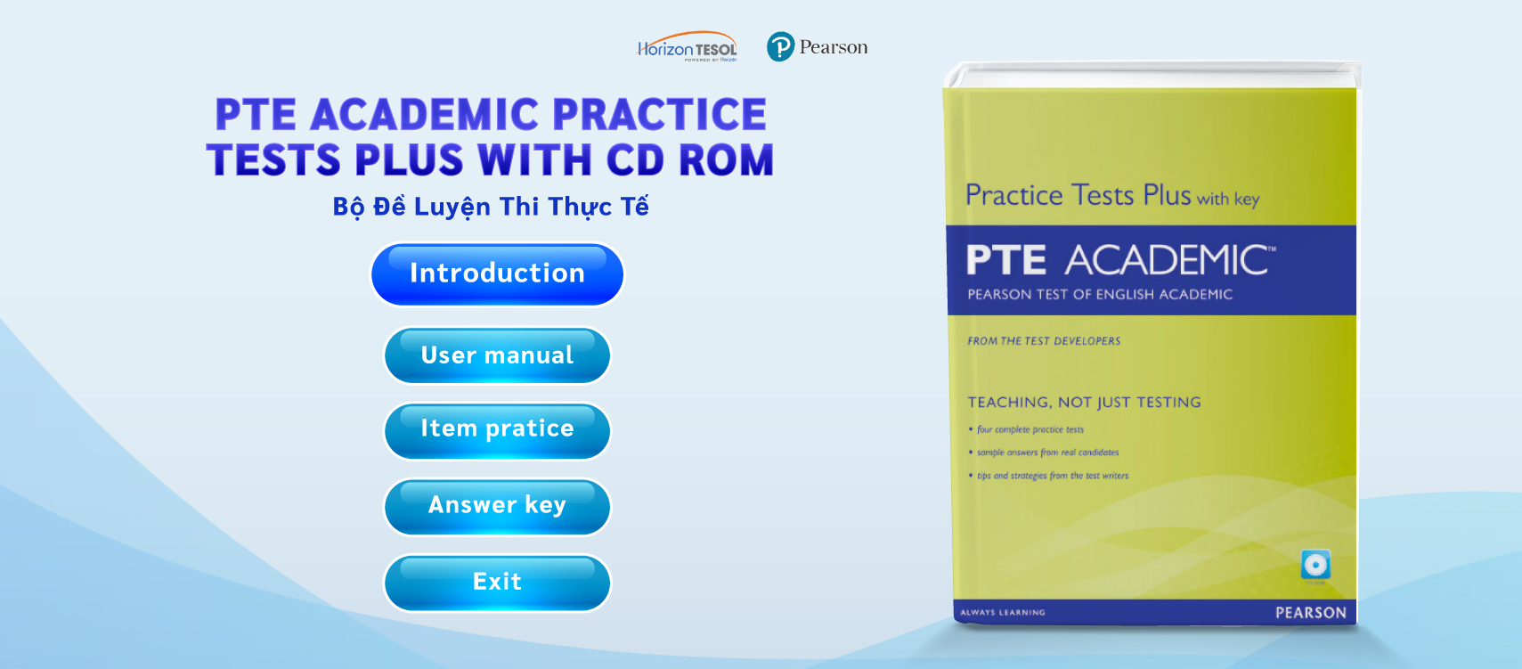 PTE Academic Practice Tests Plus with CD Rom