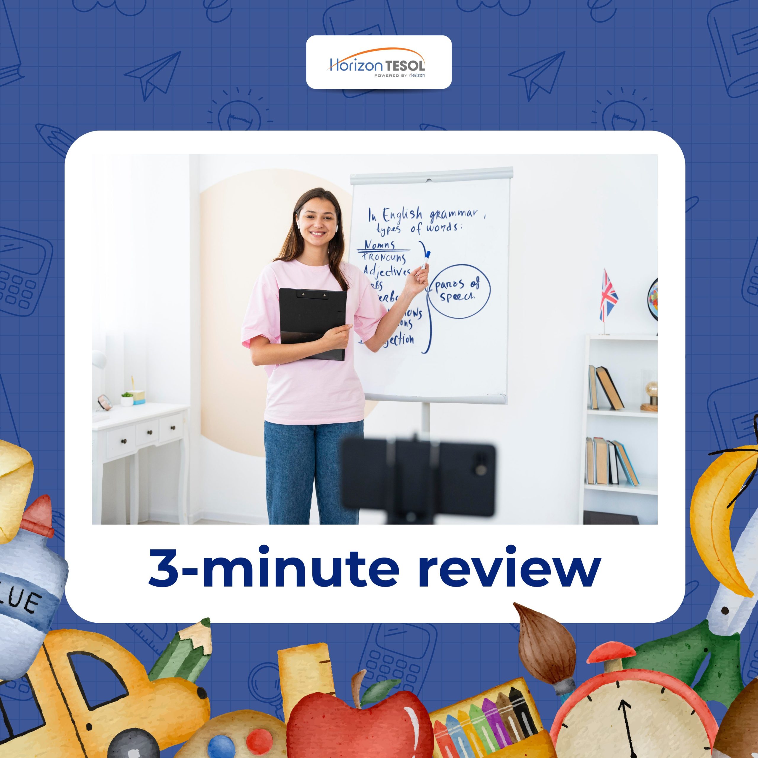 3-minute review