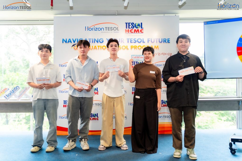 5 khán giả may mắn sở hữu học bổng TESOL & TEFL lên đến 7.000.000 đồng