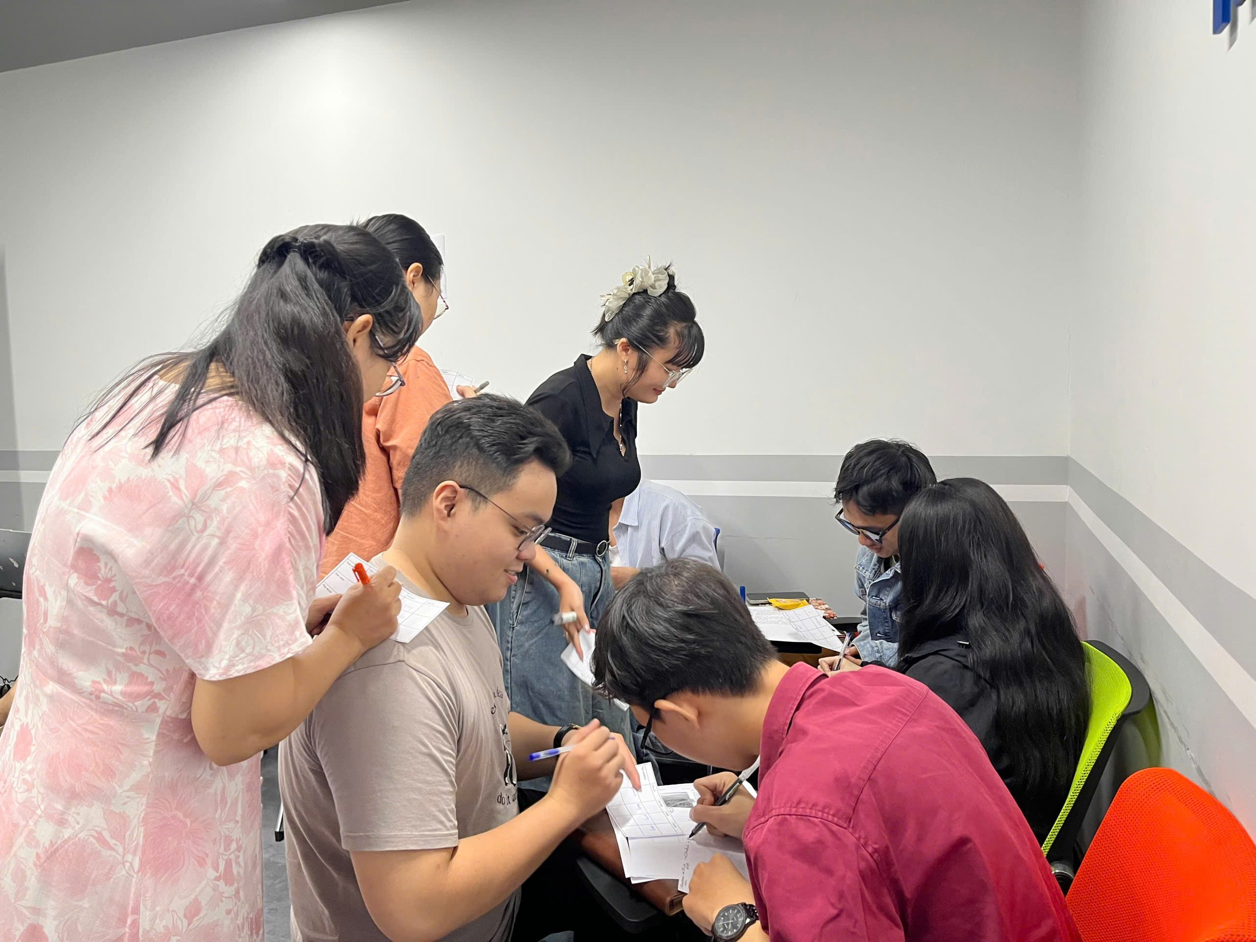 Các trò chơi được tổ chức trong lớp học tại phần Demo teaching ở Horizon TESOL